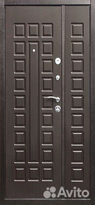 Двери входные двухстворчатые