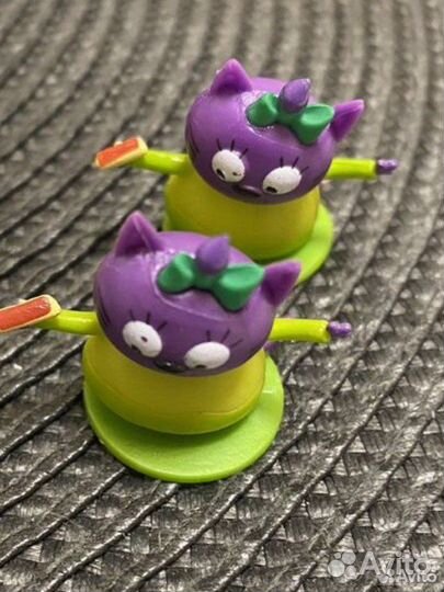 Игрушки Три кота из шоколадного яйца Chupa Chups