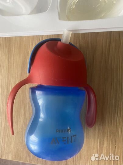 Молокоотсос avent ручной бутылочки
