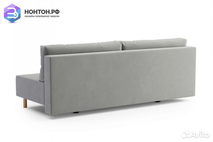 Диван еврокнижка Сайле светло-серый