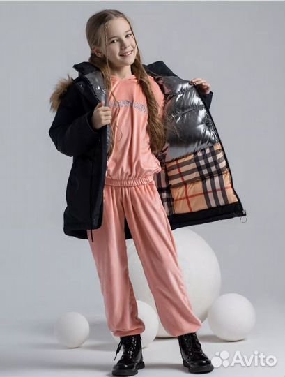 Пуховик на девочку