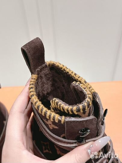 Ботинки полуботинки женские louis vuitton