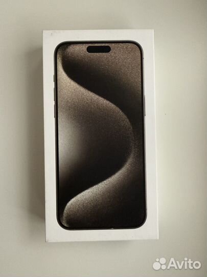 iPhone 15 pro max 256 natural titanium sim-esim