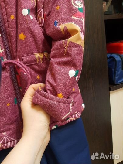 Куртка и полукомбинезон весна 104-110 для девочки
