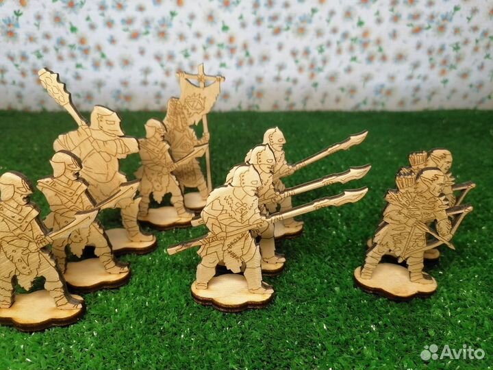 Фигурки для росписи: орки Мордора