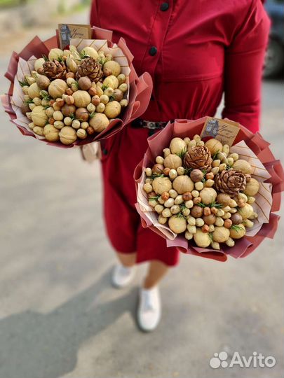 Букет мини ореховый/из сухофруктов