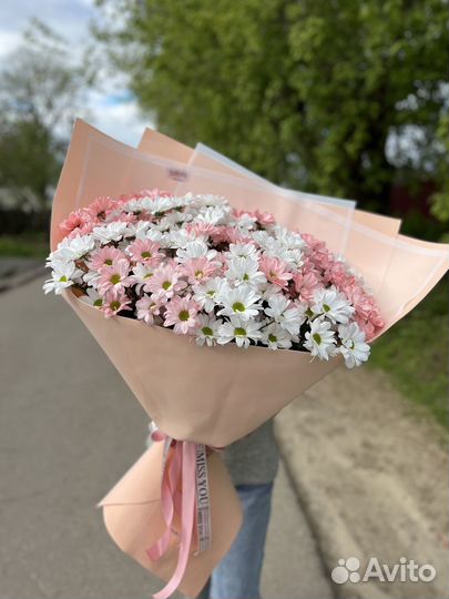 Букет-Гигант из хризантем