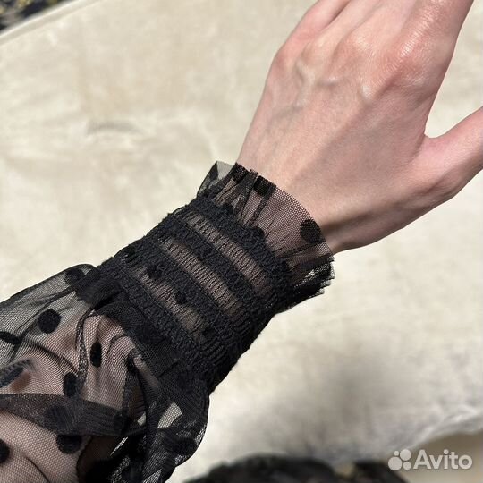 Платье из сетки Zara