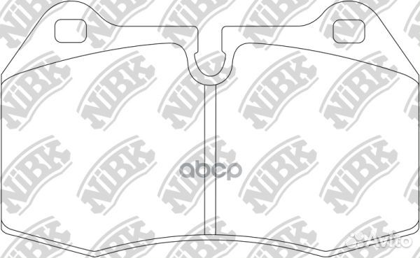 Тормозные колодки дисковые BMW 8(E31) 90- PN016