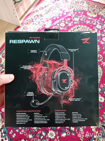 Наушники Zet gaming respawn