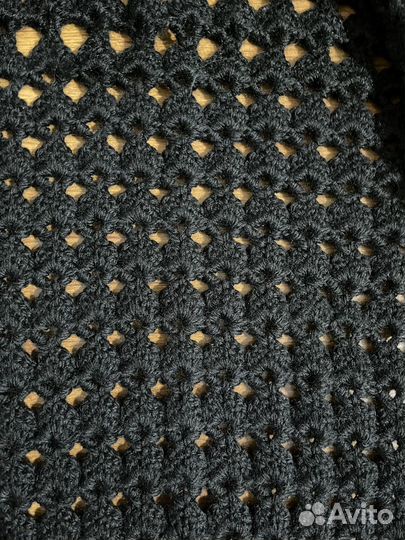 Жилет вязаный школьный на девочку