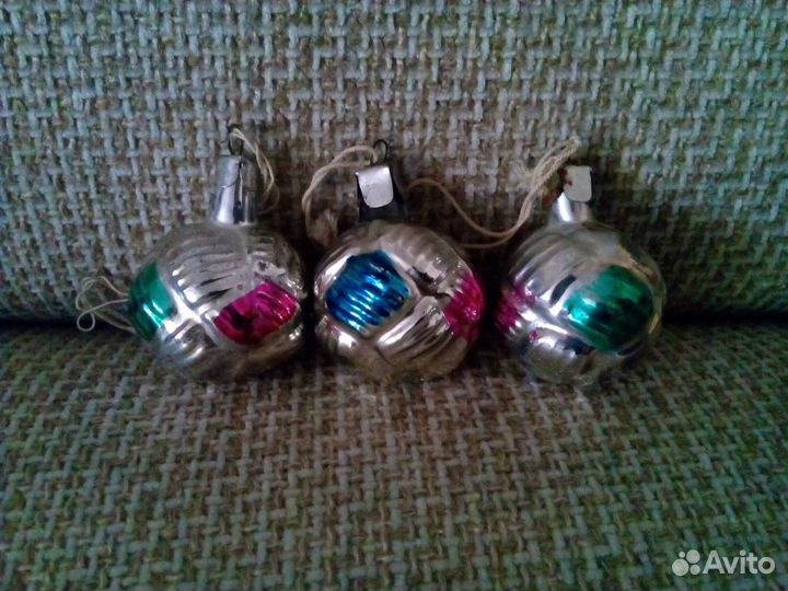 Ёлочные игрушки СССР