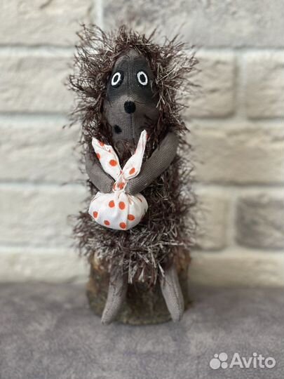 Игрушка поделка ежик в тумане