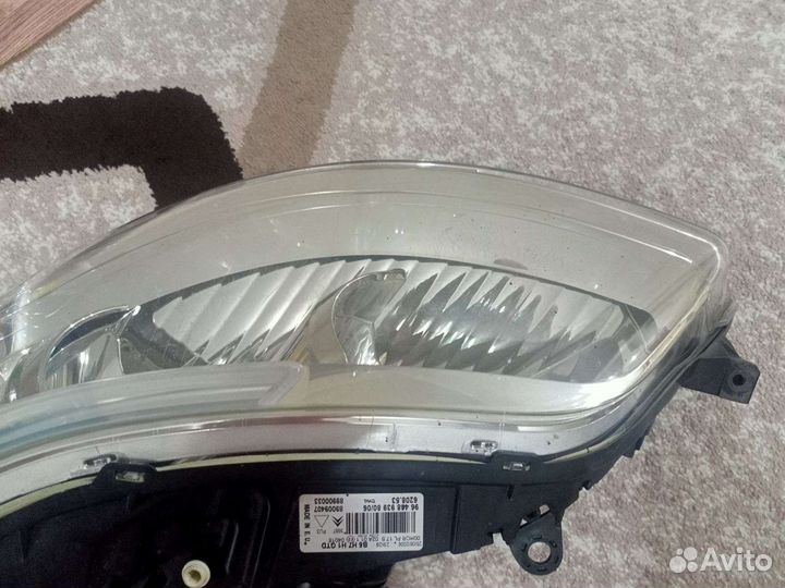 Фары на Citroen C4