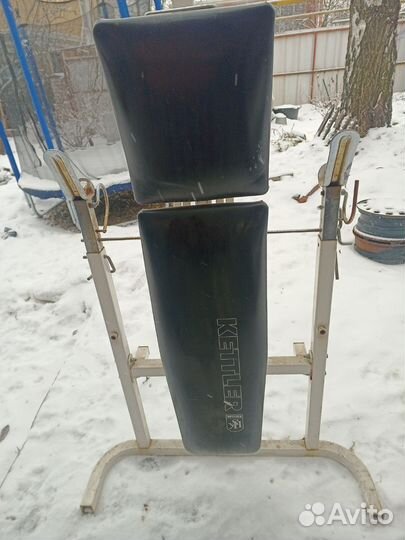 Скамейка для жима лежа кетлер