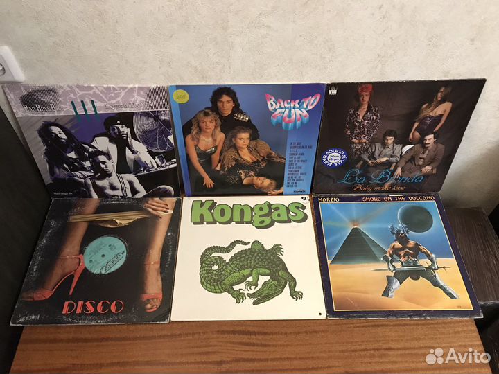 Disco 70-х 80-х на виниле