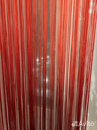 Шторы нити кисея