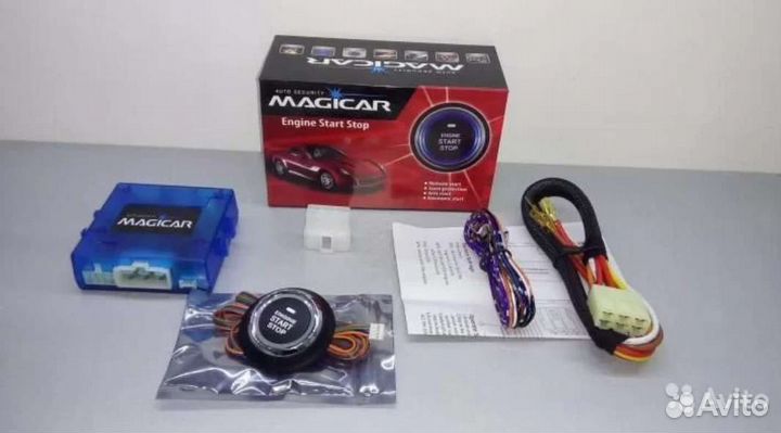 Кнопка запуска двигателя старт стоп