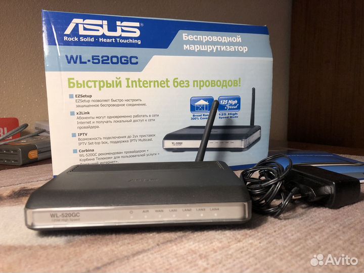 WiFi-роутер asus WL-520GC