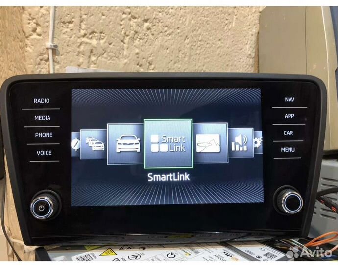 Штатная магнитола Skoda