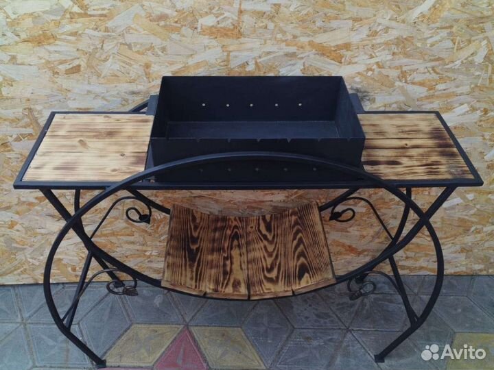 Мангал в стиле лофт