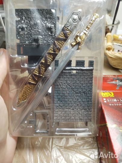 Японский меч для кукол коллекционный аниме