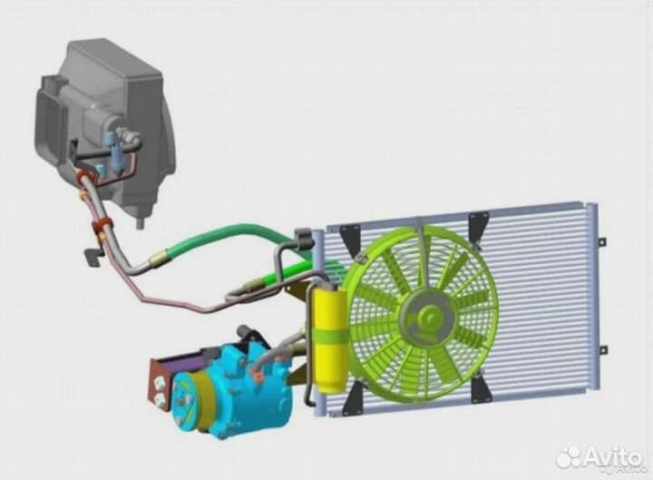 Кондиционер для LADA Granta, Фрост