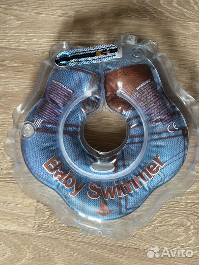 Круг для купания новорожденных на шею