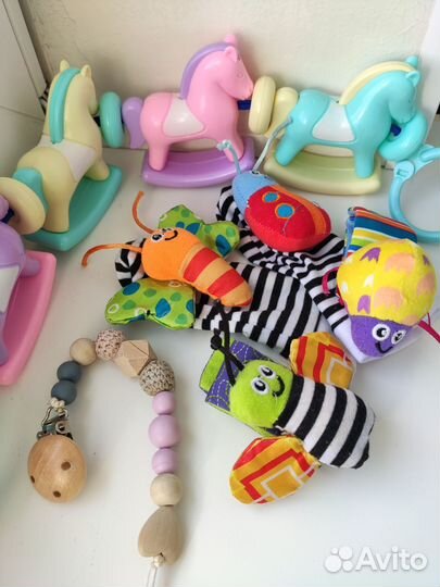 Погремушка и грызунки пакетом