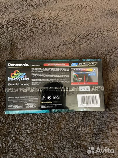Видеокассеты vhs panasonic
