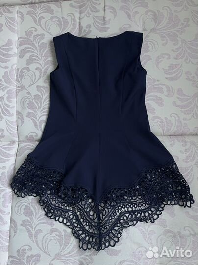 Костюм женский синий 44-46 размер