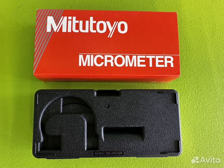Микрометр 0-25 мм 0,01 мм Mitutoyo 103-137(Япония)