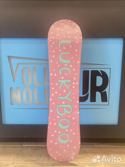 Сноуборд luckyboo - pink 100