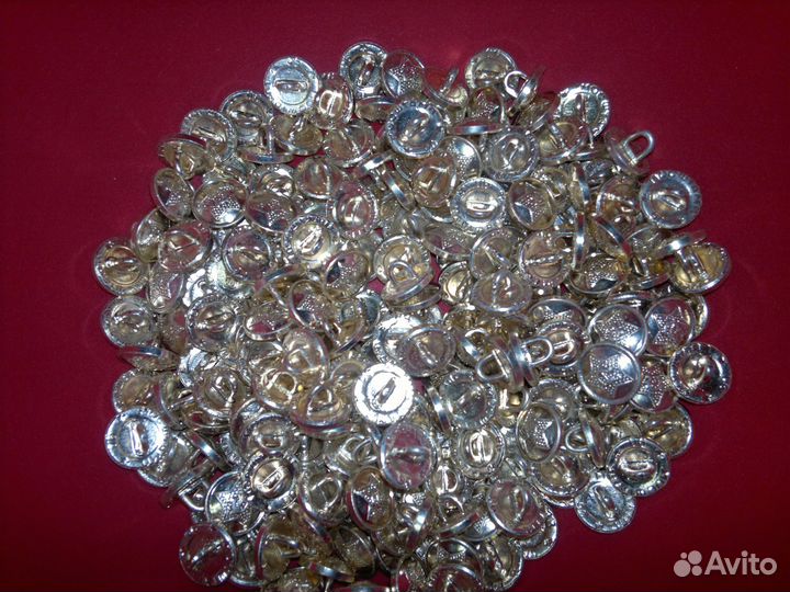 Пуговицы 14 мм гимнастерка, 22 мм шинель, СССР