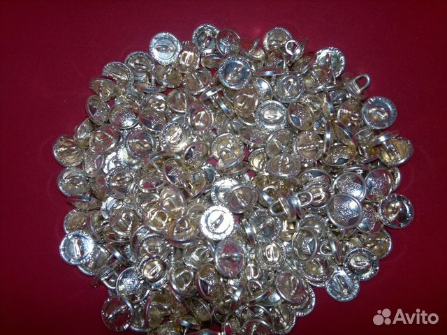 Пуговицы 14 мм гимнастерка, 22 мм шинель, СССР