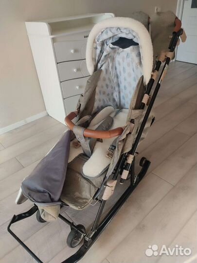 Санки коляска ника