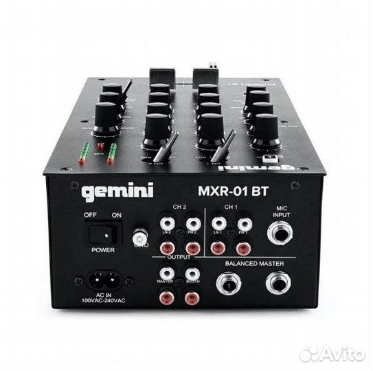 Микшерный пульт Gemini MXR-01BT