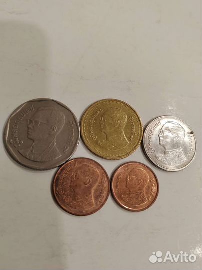 Подборка монет Тайланда