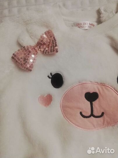 Пушистая кофточка