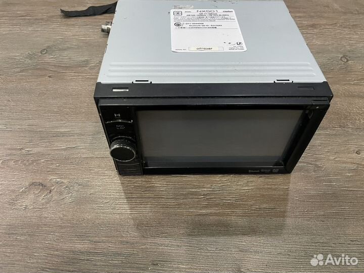 Магнитола clarion nx501