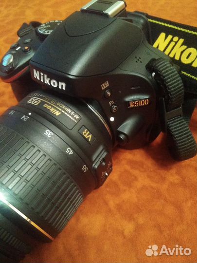 Зеркальный фотоаппарат nikon d5100