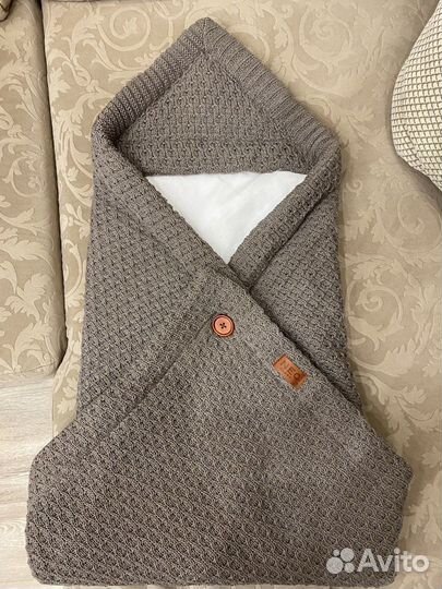 Конверт вязанный на выписку