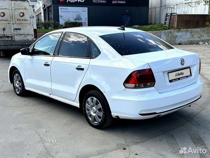 Volkswagen Polo 1.6 МТ, 2019, 175 940 км