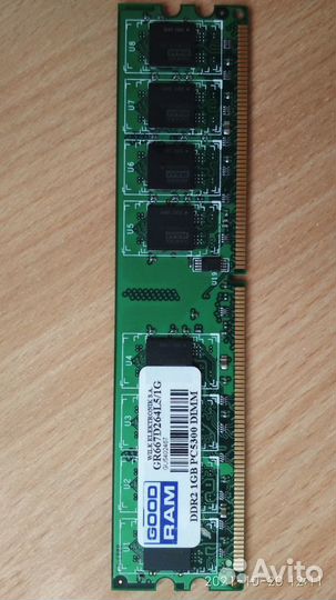 Оперативная память PQi 512MB DDR-400 goodram 1GB