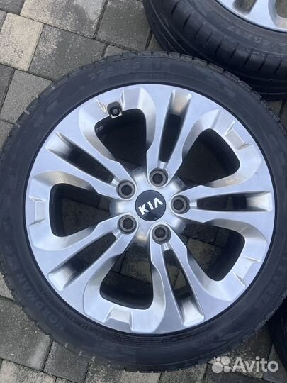 Колеса лето 225 45 r17 5x114.3 kia