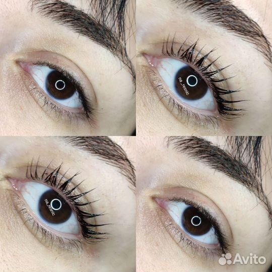 Ламинирование ресниц+ботокс.стрейчинг ресниц