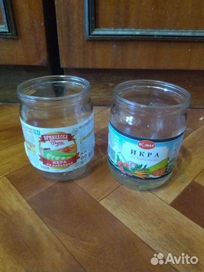 Стеклянные банки 0,5л-17 штук