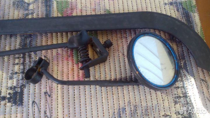 Запчасти к велосипеду СССР зеркало.подножка