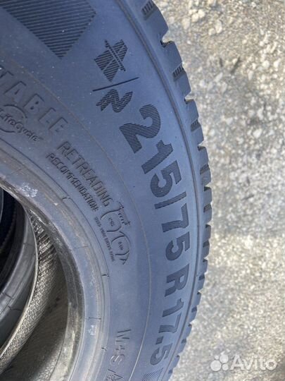 Грузовые шины б/у 215/75/R17.5 Continental