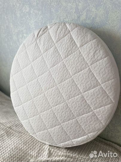 Матрас круглый в детскую кроватку